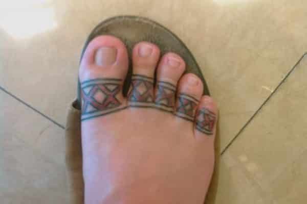  toe tattoo design ideas 