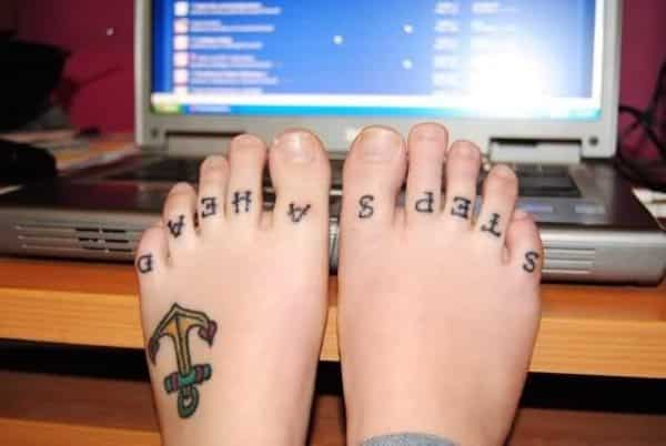  toe tattoo design ideas 