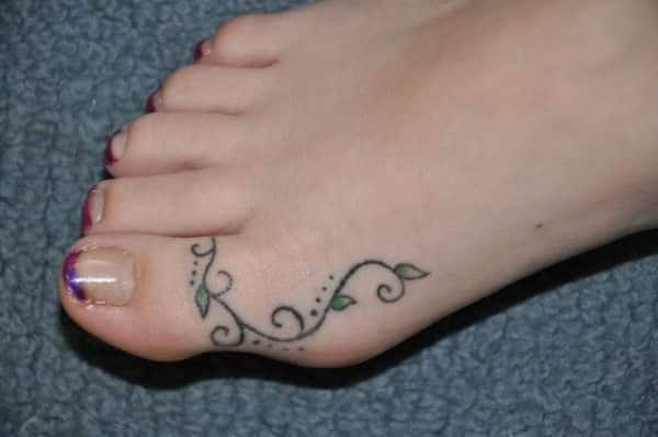  toe tattoo design ideas 