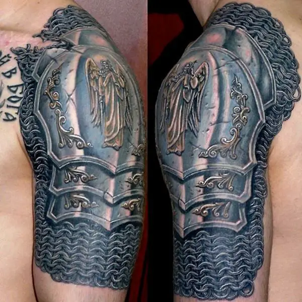 armor tattoo ideas