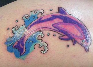 15 Fantastic Dolphin Tattoo Design Ideas