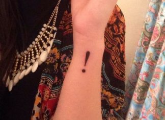 10 Exhilarating Exclamation Mark Tattoo Design Ideas!