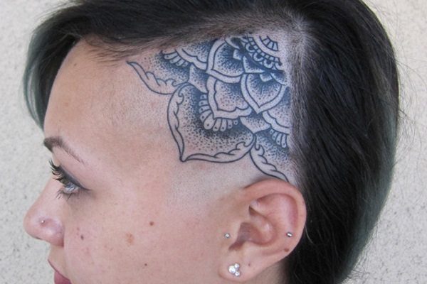 head tattoo designs