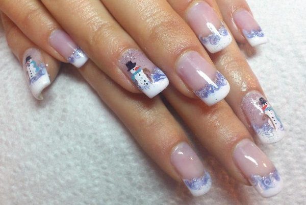 winter nail art 