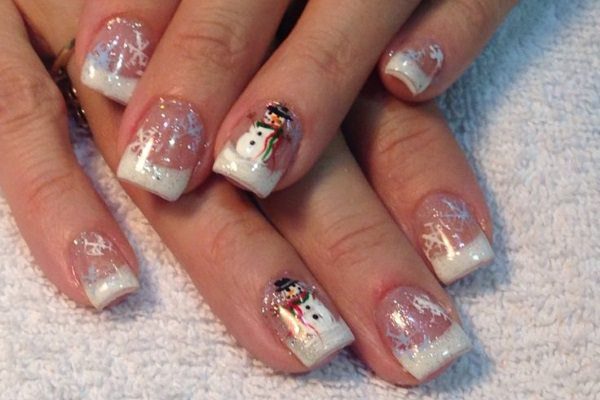 winter nail art 