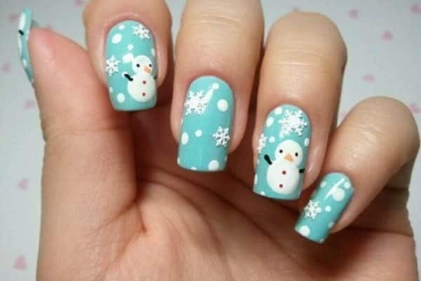 winter nail art 