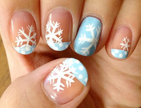 winter nail art 