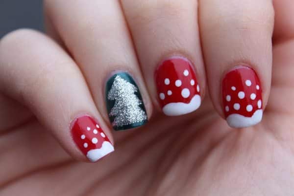 winter nail art 