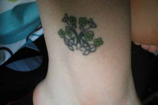ankle tattoos for women