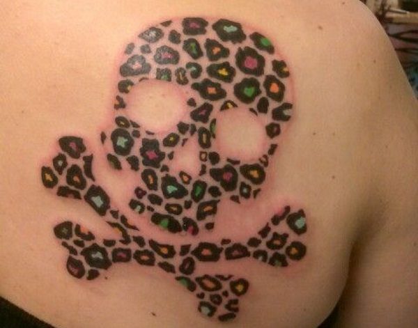 cute skull tattoo