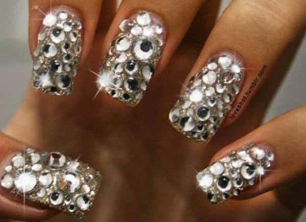 new year nail art
