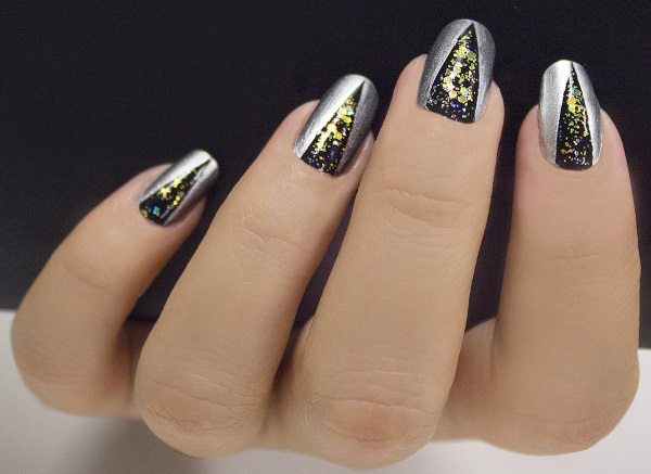 new year nail art