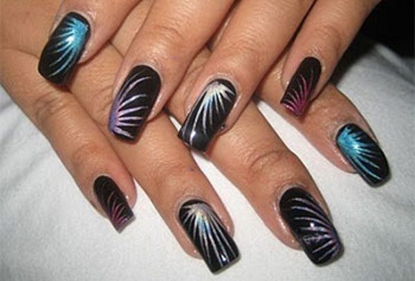 new year nail art