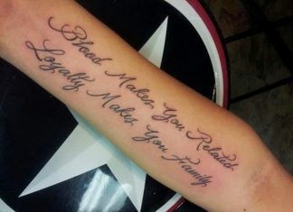 20 Cool and Creative Quote Tattoos on Guys