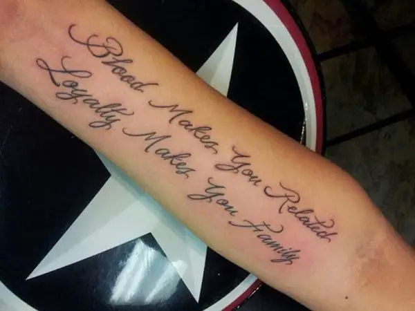 soldier tattoo quotes