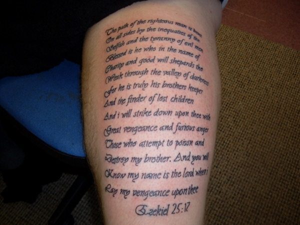 quote tattoos on guys