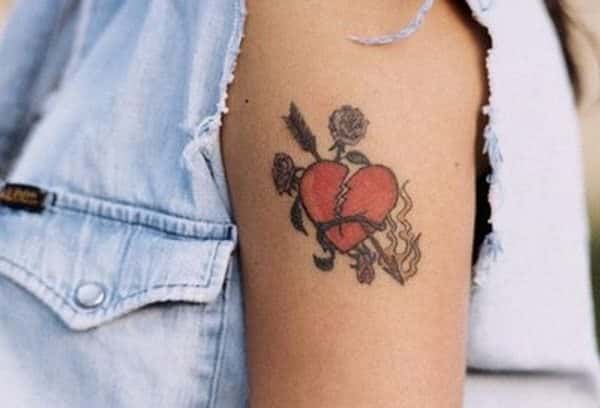 136 Meaningful Broken Heart Tattoos For Grieving With Loss