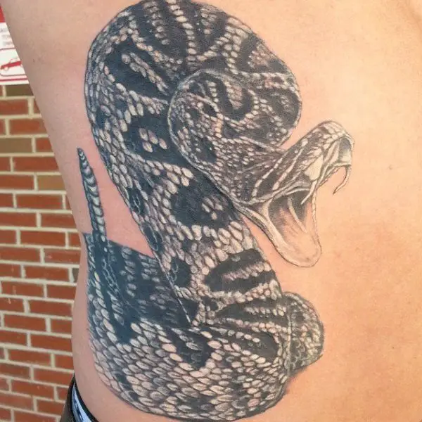 rattlesnake tattoo design