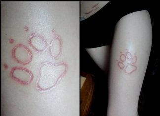 13 Pretty Scarification Tattoo Designs for Women
