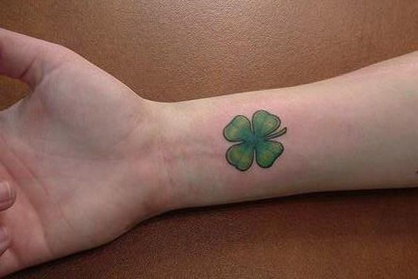 Luckiest Four Leaf Clover Tattoos  Tattoo Glee