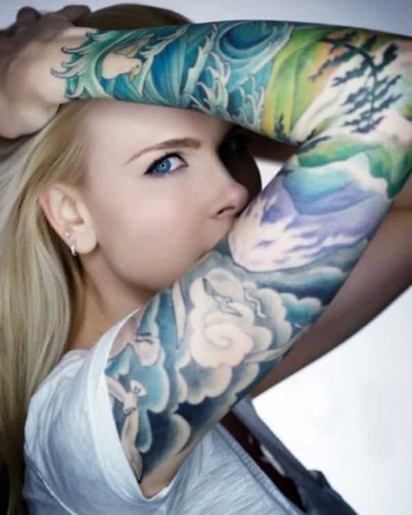 sleeve tattoos for women