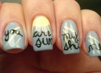 10 Cheerful Sunshine Nail Art Designs