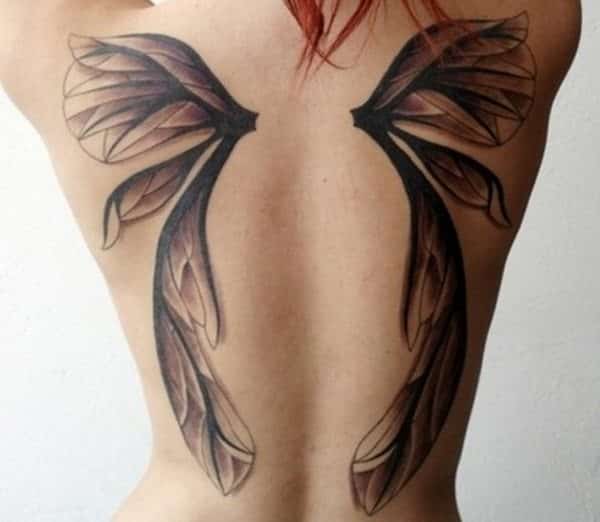 wings tattoo design