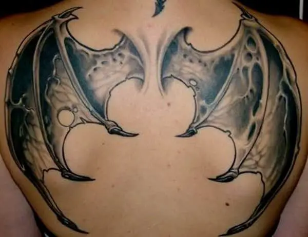 wings tattoo design