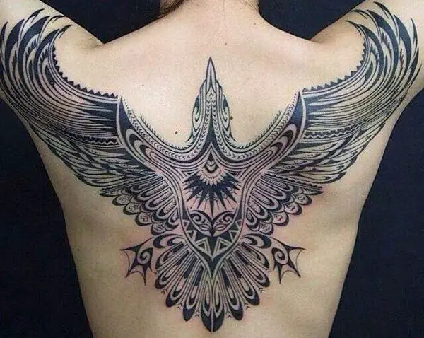wings tattoo design