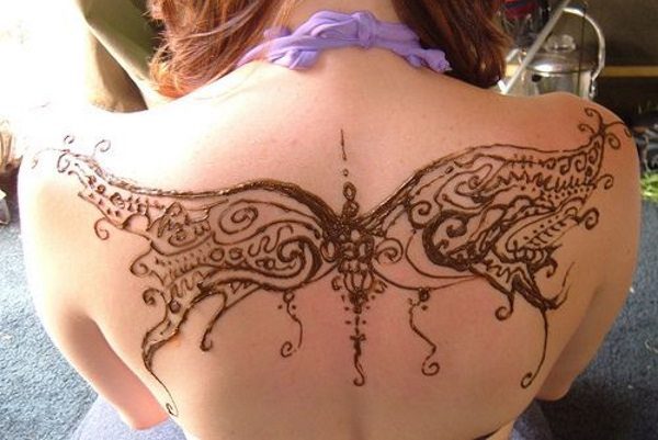 wings tattoo design