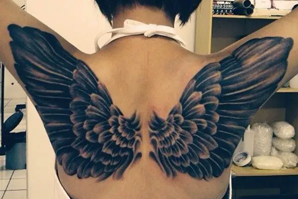wings tattoo design