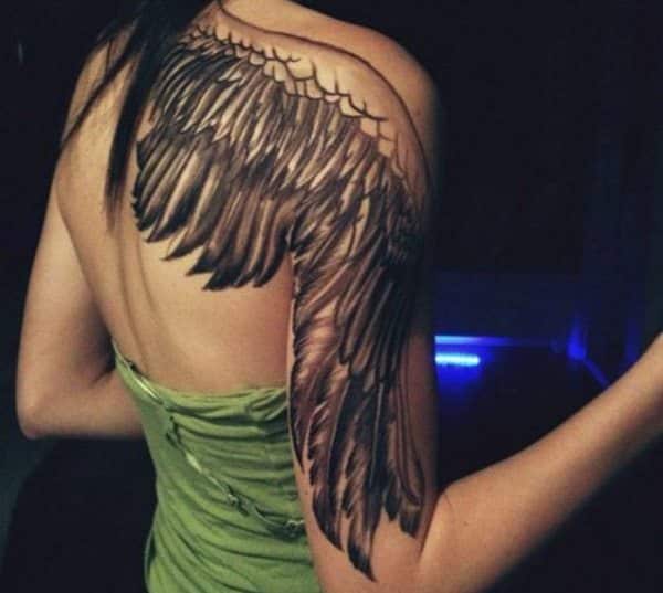 wings tattoo design