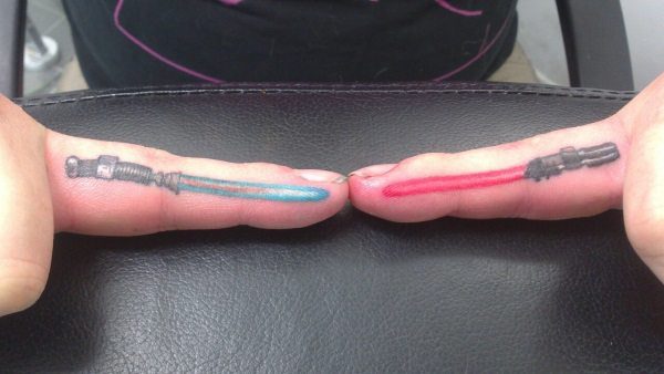 finger tattoos