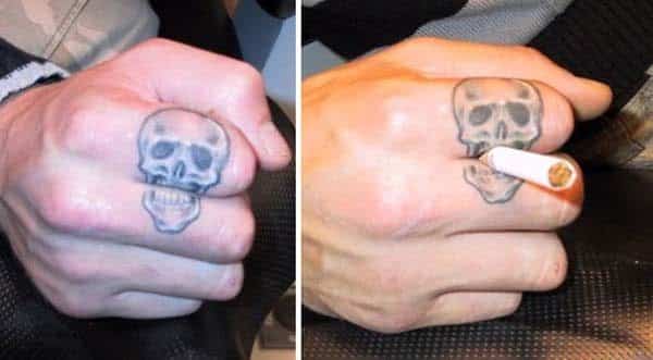 finger tattoos