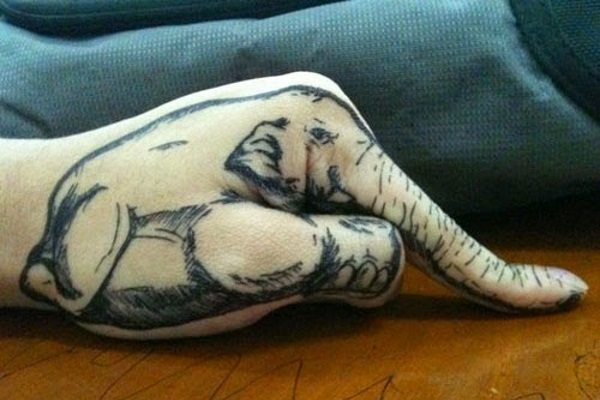 finger tattoos