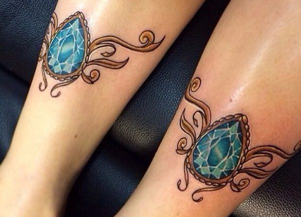 jewel tattoo design