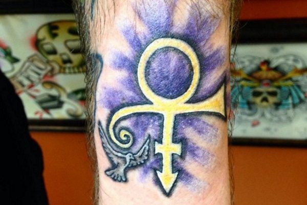 Abstract Prince Symbol Tattoo by Who is Ryu TattooNOW