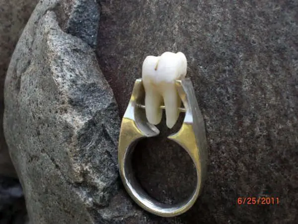 human tooth jewelry