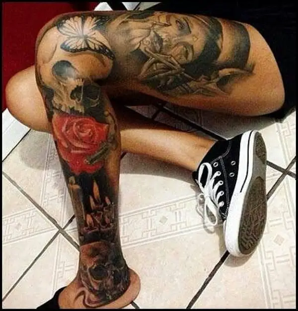 15 Leg Sleeve Tattoos You Have To See To Believe