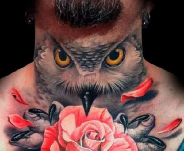 throat tattoo designs