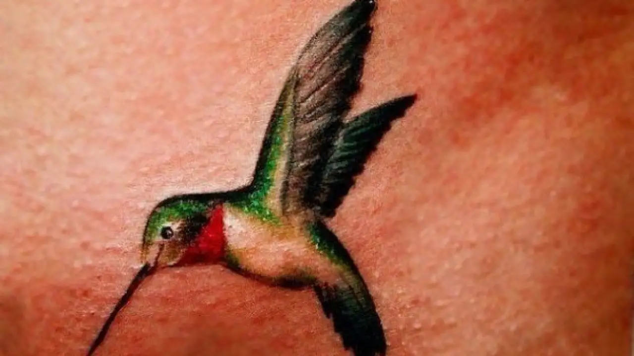 14 Happy Hummingbird Tattoo Design Ideas