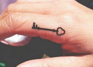 19 Intriguing Key Tattoo Design Ideas