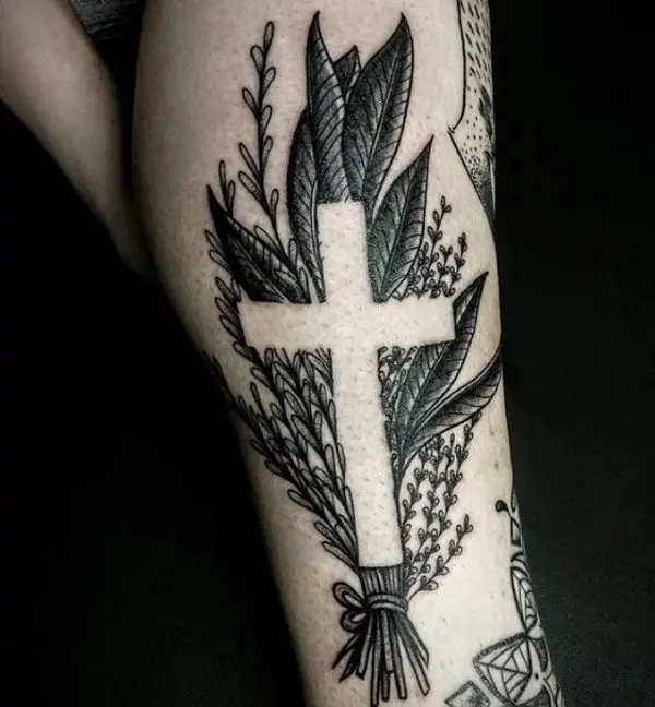 negative space tattoos