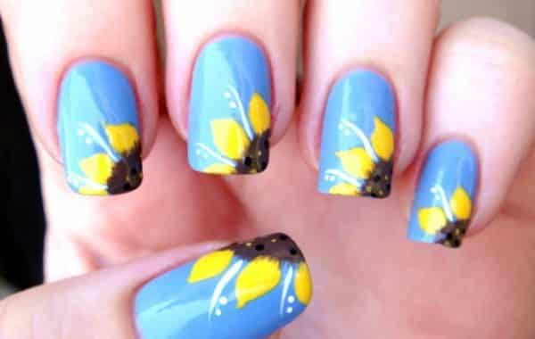 15 Sunflower Nail Designs for Summer and Beyond