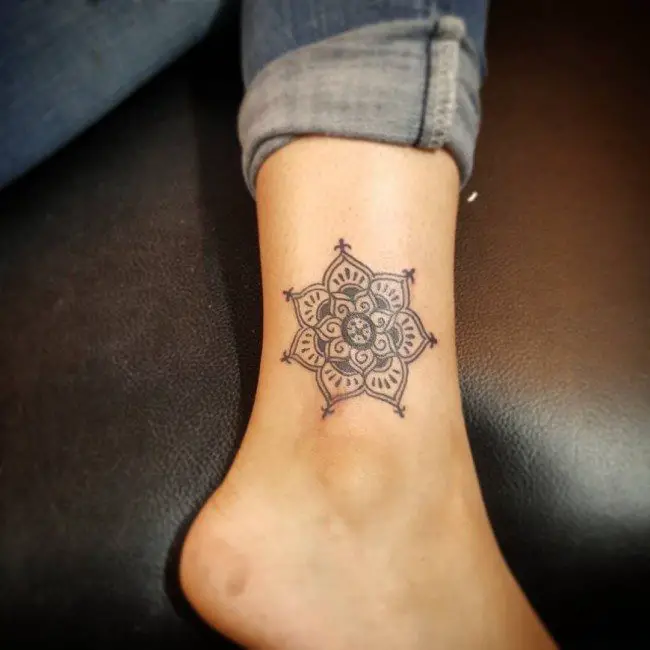 ankle-mandala