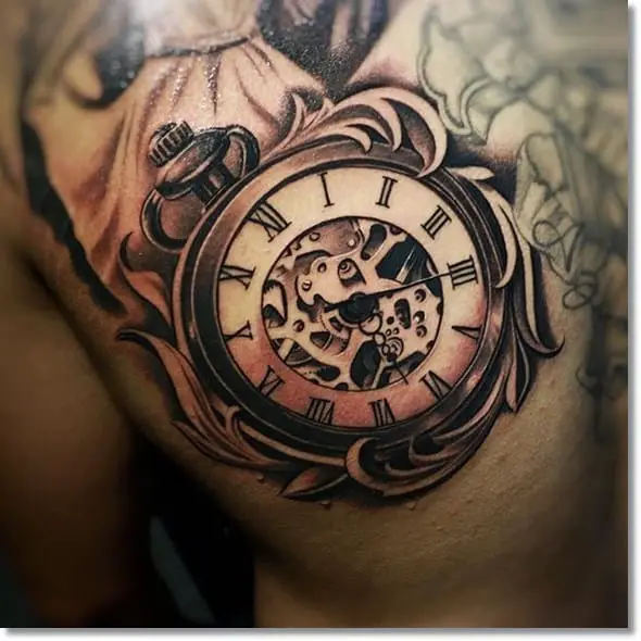 antique-pocket-watch-tattoo