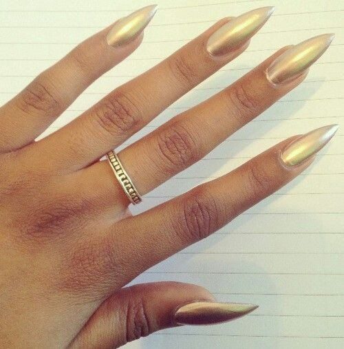 gold-nails