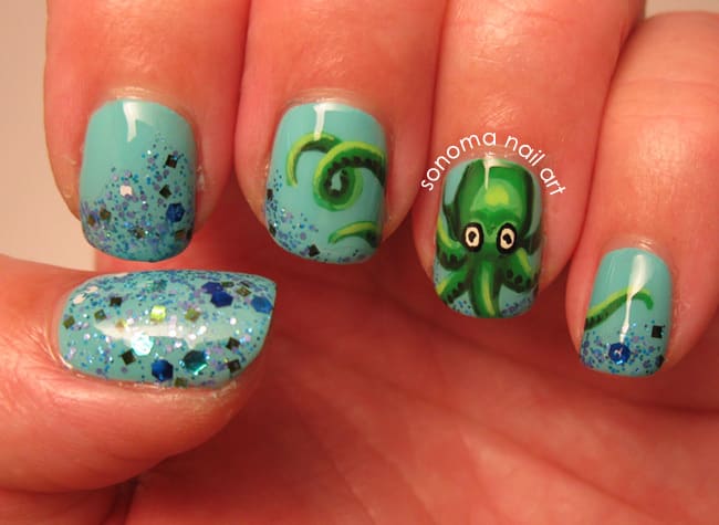 green-octopus