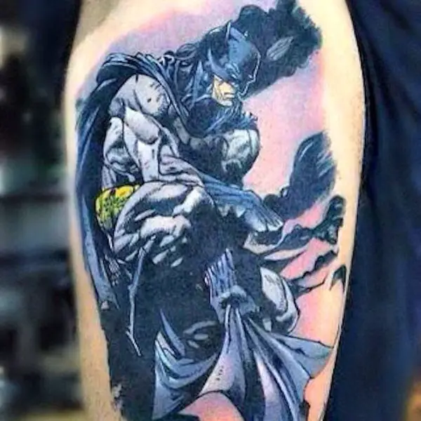 Darnat Ink Tattoo - Tattoo batman Acuarela Darnat ink tattoo | Facebook
