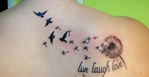 31 Catchiest Live Laugh Love Tattoos with Deep Meaning  Psycho Tats